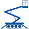 Plataformas sobre oruga icono