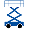 Plataformas de tijera icono